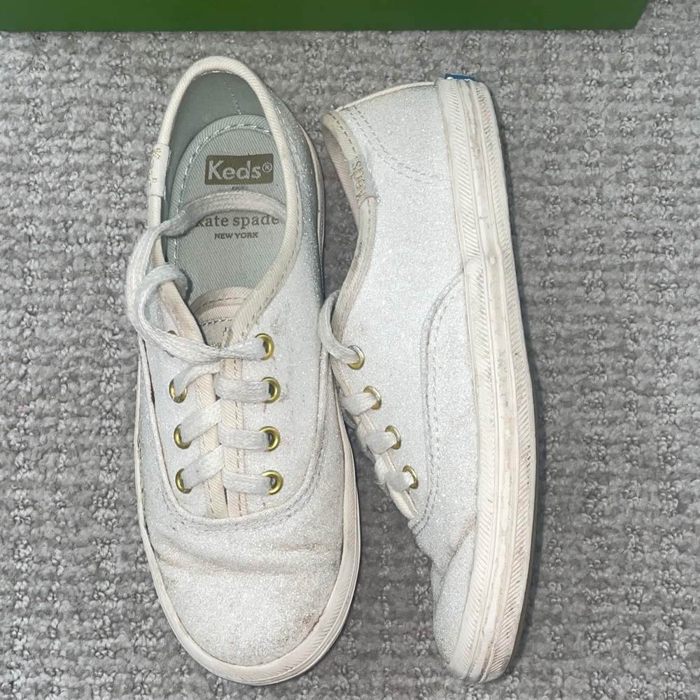 Keds for Kate Spade Kids' Gold Sneakers - Picture 6 of 14